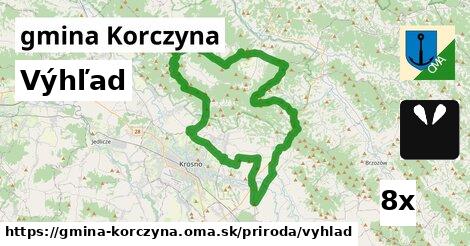 výhľad v gmina Korczyna