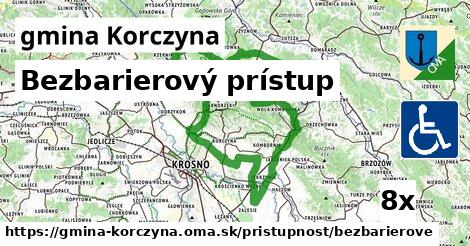 Bezbarierový prístup, gmina Korczyna