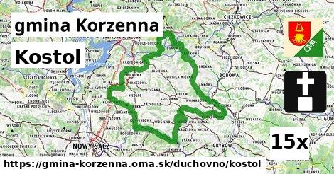 Kostol, gmina Korzenna