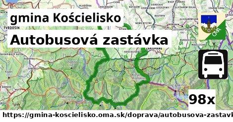 autobusová zastávka v gmina Kościelisko