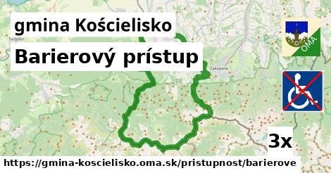 Barierový prístup, gmina Kościelisko