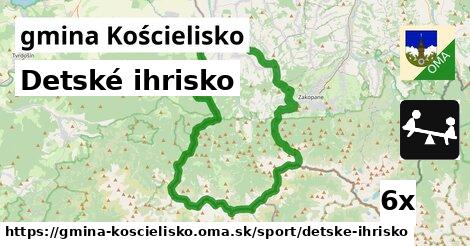 Detské ihrisko, gmina Kościelisko