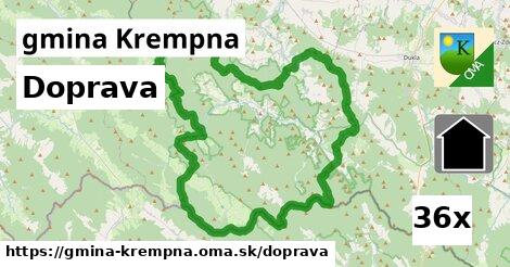 doprava v gmina Krempna