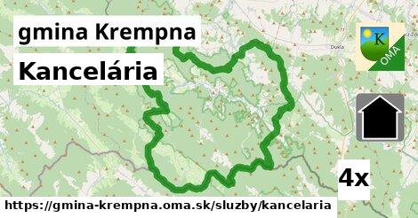 Kancelária, gmina Krempna