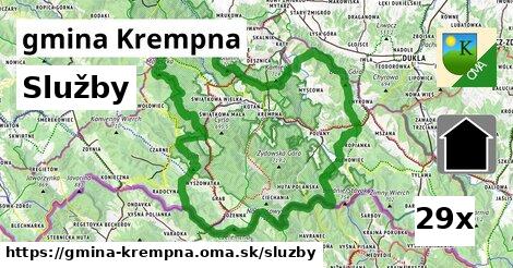 služby v gmina Krempna