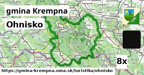 Ohnisko, gmina Krempna