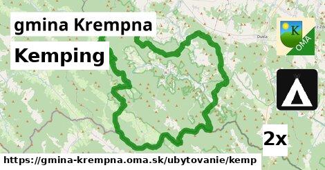 Kemping, gmina Krempna