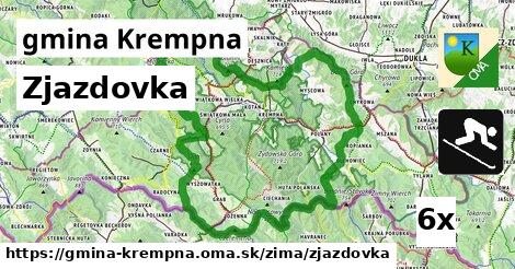 Zjazdovka, gmina Krempna