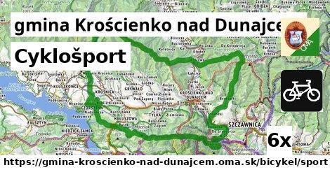 Cyklošport, gmina Krościenko nad Dunajcem