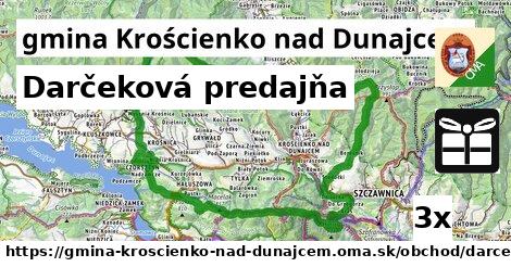 Darčeková predajňa, gmina Krościenko nad Dunajcem