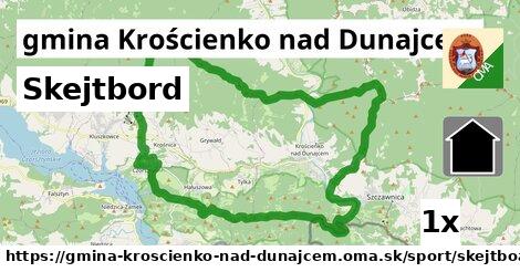 Skejtbord, gmina Krościenko nad Dunajcem