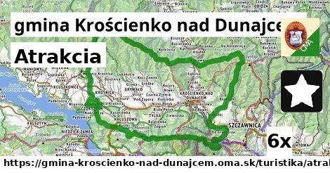 Atrakcia, gmina Krościenko nad Dunajcem