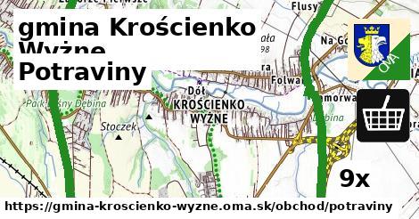 Potraviny, gmina Krościenko Wyżne