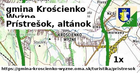 Prístrešok, altánok, gmina Krościenko Wyżne