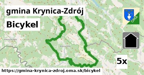bicykel v gmina Krynica-Zdrój