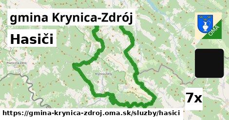 Hasiči, gmina Krynica-Zdrój