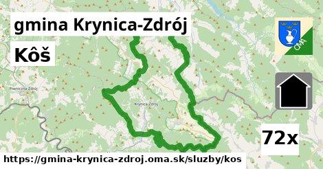 Kôš, gmina Krynica-Zdrój