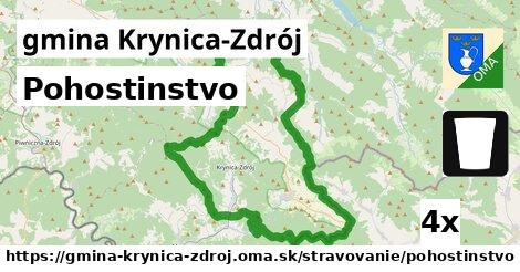 Pohostinstvo, gmina Krynica-Zdrój