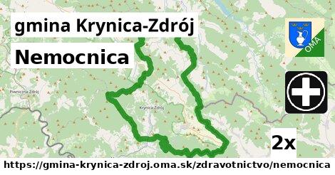 Nemocnica, gmina Krynica-Zdrój