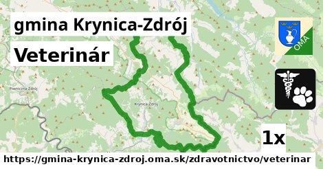 Veterinár, gmina Krynica-Zdrój