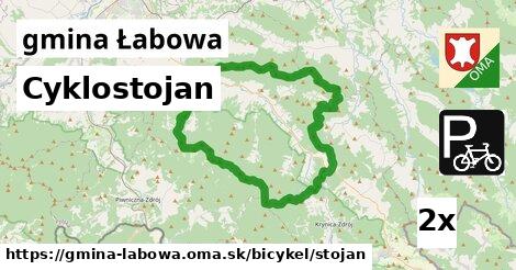 Cyklostojan, gmina Łabowa