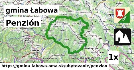 Penzión, gmina Łabowa