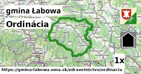 Ordinácia, gmina Łabowa