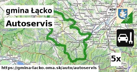 Autoservis, gmina Łącko