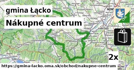 Nákupné centrum, gmina Łącko