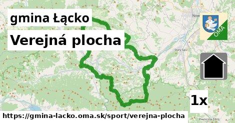 verejná plocha v gmina Łącko