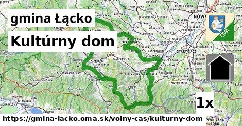 Kultúrny dom, gmina Łącko