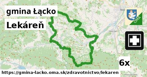 Lekáreň, gmina Łącko