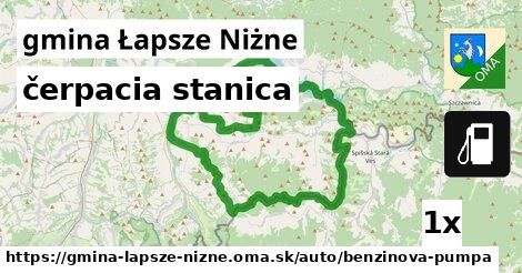 čerpacia stanica, gmina Łapsze Niżne