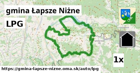 LPG, gmina Łapsze Niżne