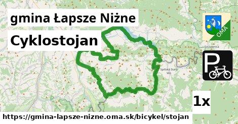 Cyklostojan, gmina Łapsze Niżne