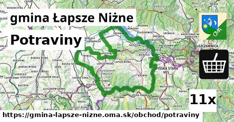 Potraviny, gmina Łapsze Niżne