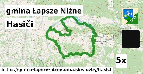 Hasiči, gmina Łapsze Niżne