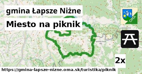 Miesto na piknik, gmina Łapsze Niżne