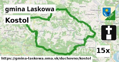 Kostol, gmina Laskowa