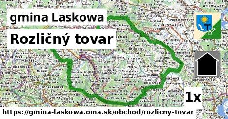 Rozličný tovar, gmina Laskowa