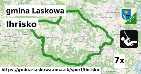 Ihrisko, gmina Laskowa