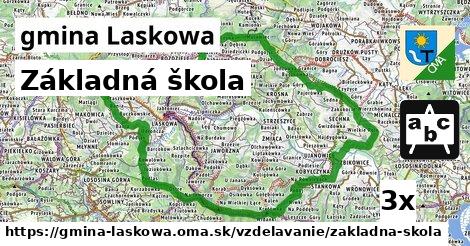 Základná škola, gmina Laskowa