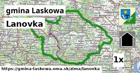 Lanovka, gmina Laskowa