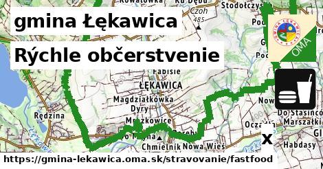 Všetky body v gmina Łękawica