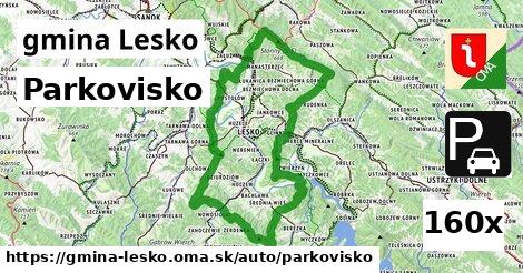 Parkovisko, gmina Lesko