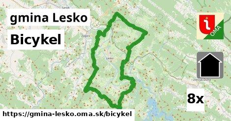 bicykel v gmina Lesko