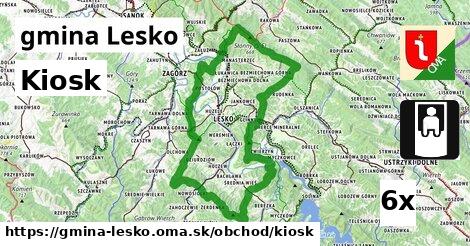 Kiosk, gmina Lesko