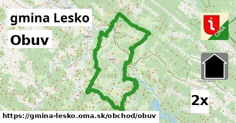 Obuv, gmina Lesko