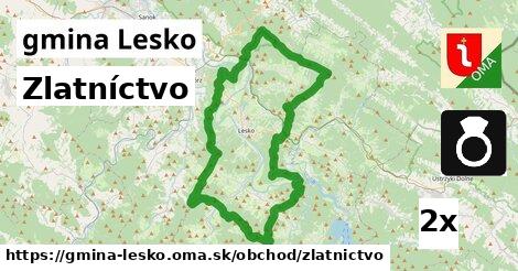 Zlatníctvo, gmina Lesko