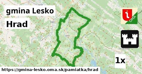 Hrad, gmina Lesko